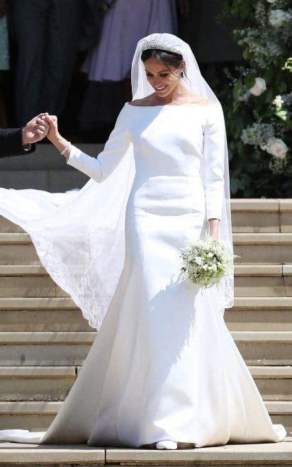 meghan markle slapped givenchy|Meghan Markle Weds in Givenchy by Clare Waight Keller.